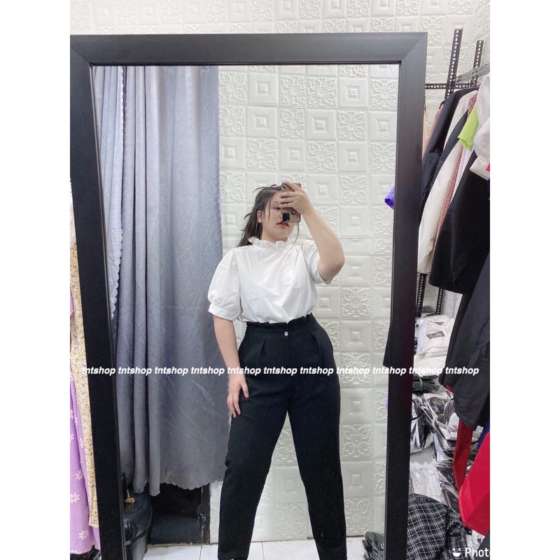 SET Áo lụa + Quần Baggy [ TNT Shop Bigsize 60kg - 90kg ] Ảnh thật 100%