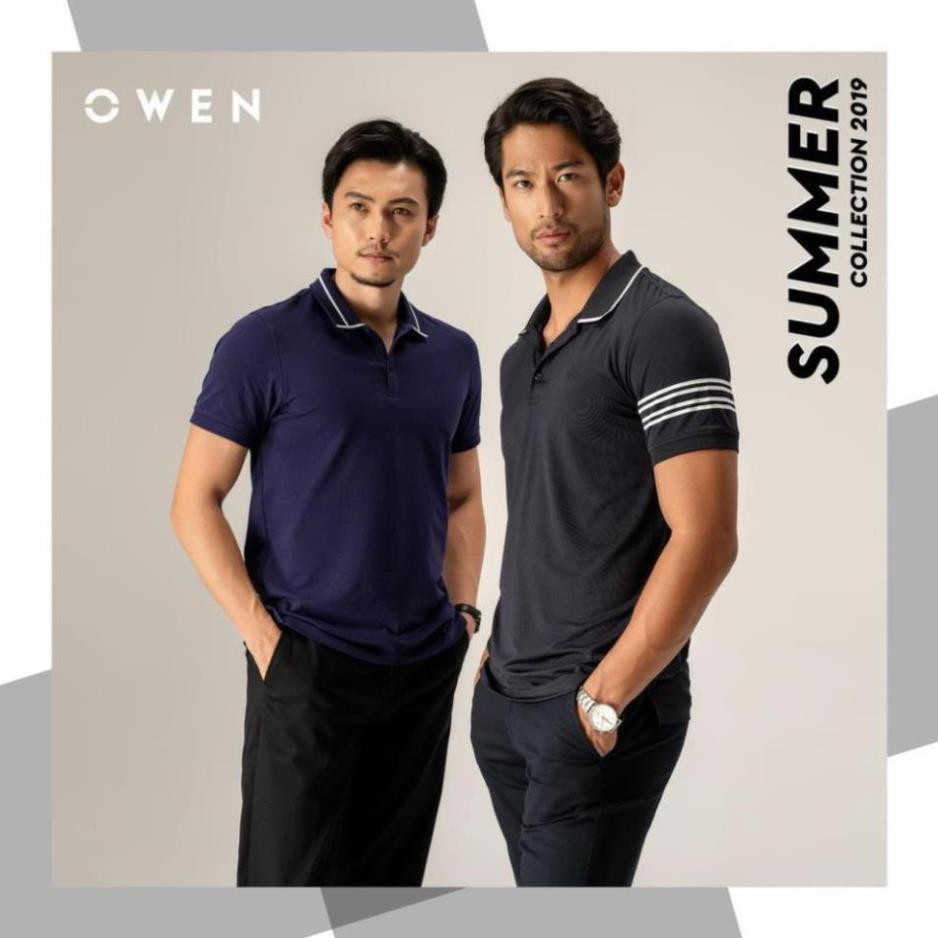 ⚡ Xả Hết OWEN - Áo Polo nam cộc tay Owen 90036 - Áo thun có cổ nam * ⁸ ⚡ ' ' 🌺 neww * !]