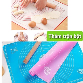 Tấm nhào bột chống dính silicon Thảm nướng, Thảm nhào bột silicon Dụng cụ làm bánh