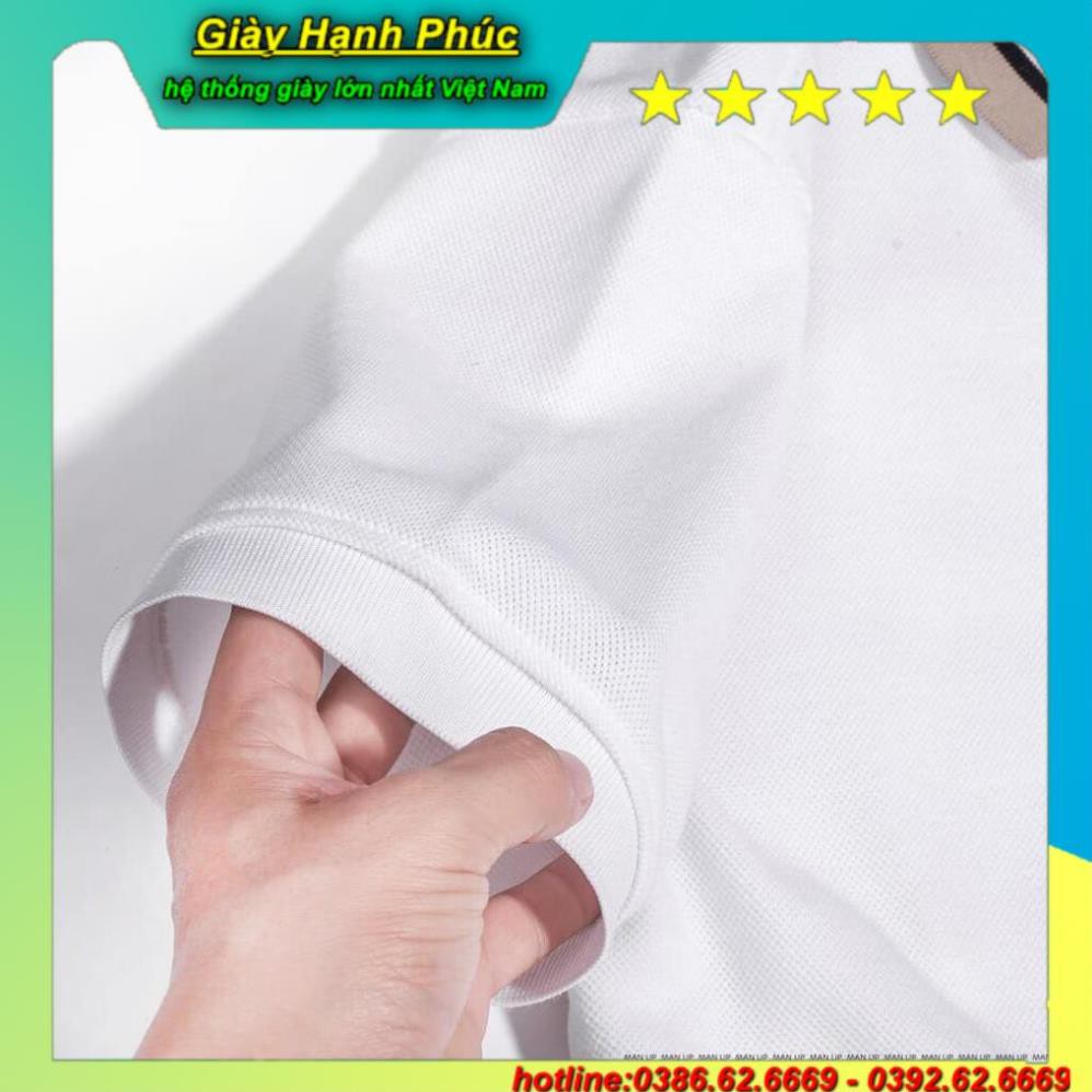 Áo thun nam , áo polo có cổ , ngực thêu hình gấu , chất liệu coton , nam tính , QA Store | BigBuy360 - bigbuy360.vn