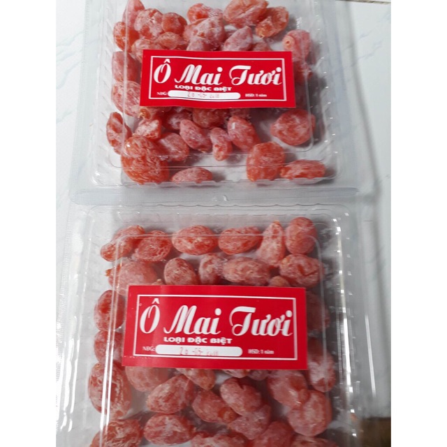 500Gr Ô Mai Xí Muội Đào Xanh Chua Ngọt