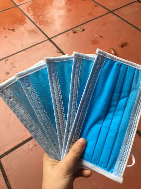 Hộp 50 chiếc Khẩu trang y tế 4 lớp (xanh, trắng, xám, đen) | BigBuy360 - bigbuy360.vn