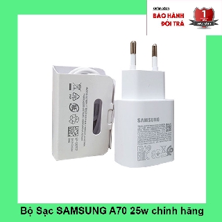 Bộ sạc SAMSUNG A70,A70s chính hãng, bảo hành 1 năm