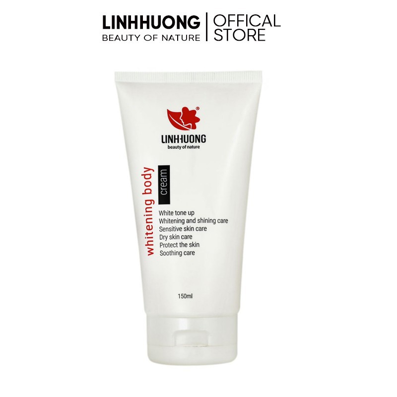 Kem body toàn thân trắng da Linh Hương Whitening Body Cream 150ml