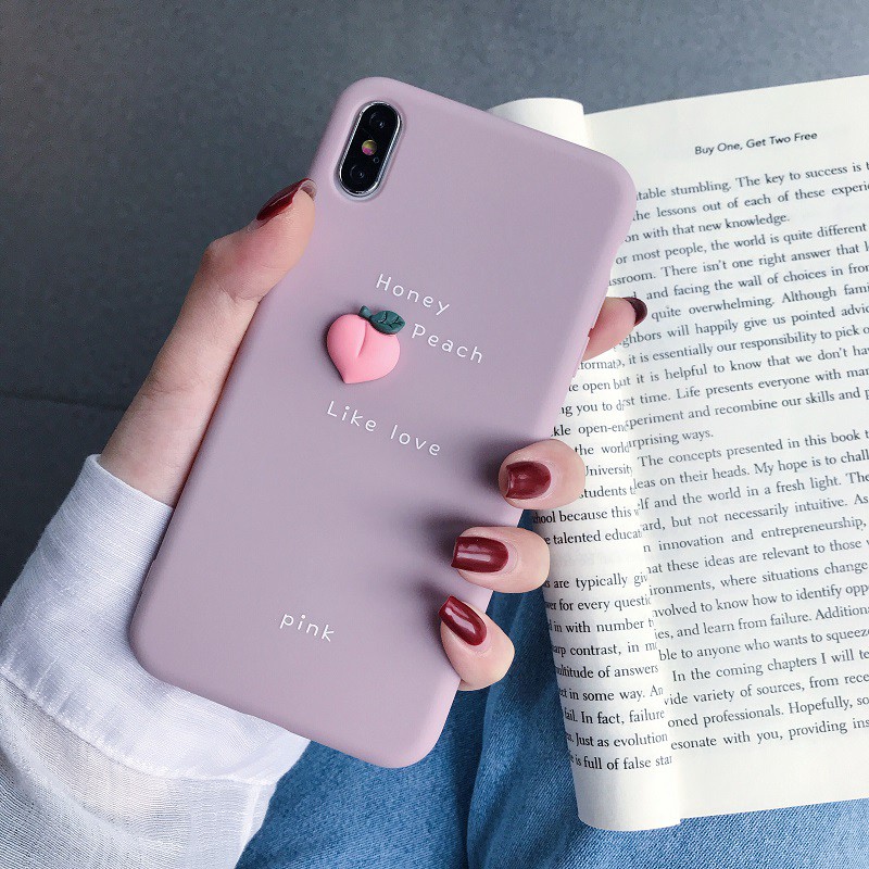 [ FREESHIP TỪ 50K TOÀN QUỐC ] ỐP LƯNG 3D TRÁI CÂY TÍ HON - ỐP IPHONE DẺO | BigBuy360 - bigbuy360.vn