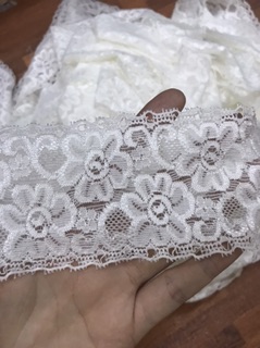 REN THUN CO GIÃN BẢN 5CM MÀU TRẮNG TINH