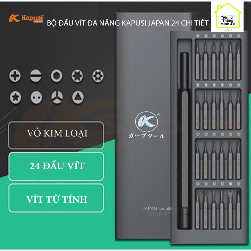Bộ Tua Vít Đa Năng Kapusi Sữa Điện Thoại, Sữa Máy Tính Nhật Bản Cao Cấp