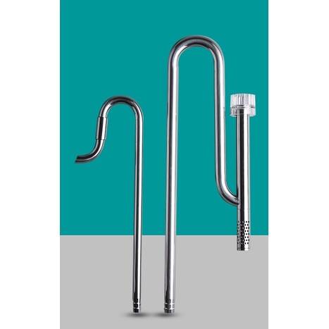 IN OUT INOX MUFAN FI12 - FI16 ( CÓ KÈM LỌC VÁNG VÀ 1 CẶP KẸP MICA CỐ ĐỊNH ỐNG IN OUT )