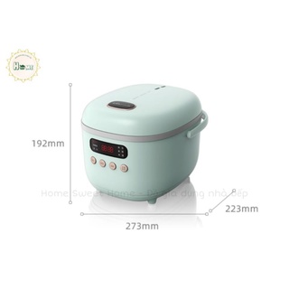 Nồi Cơm Điện Bear 2L Màu Xanh B20K1