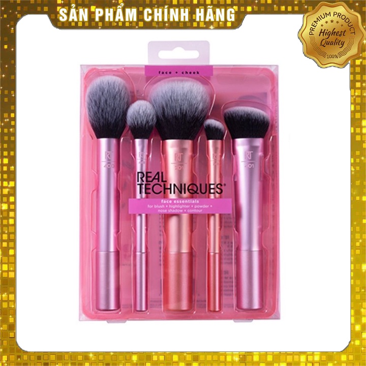 Bộ Cọ 5 Cây Real Techniques face essentials