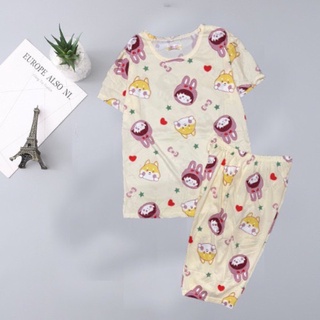 combo 2 bộ đồ bộ lửng