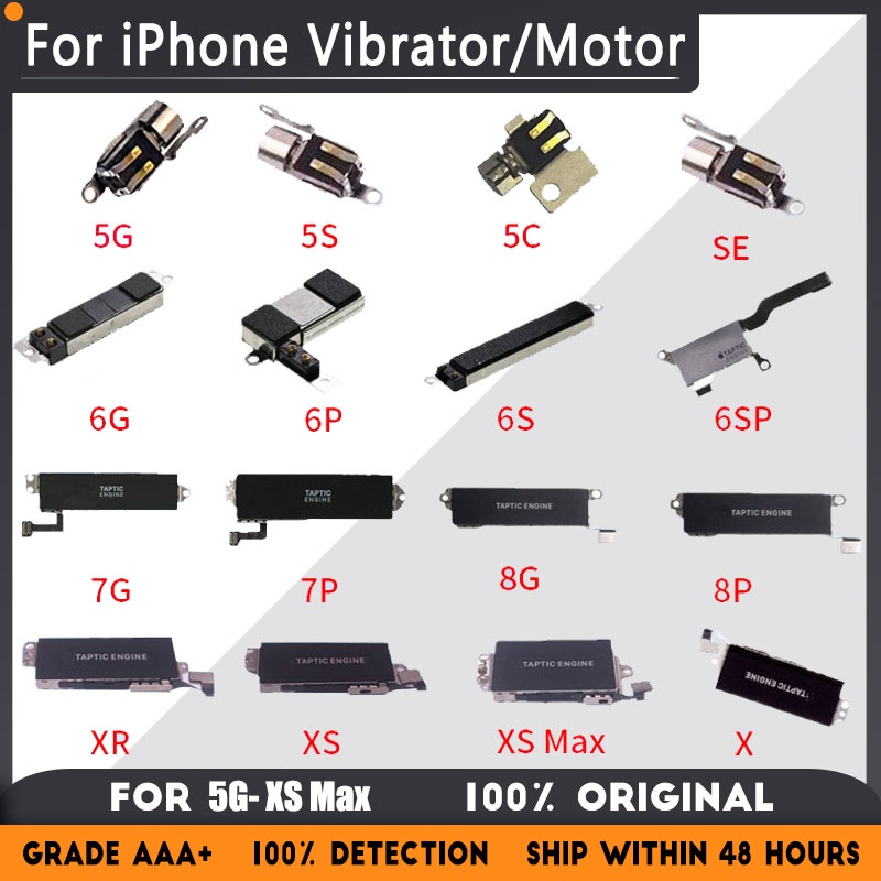 Cáp Flex Rung Sửa Chữa Động Cơ Rung Cho iPhone 6 6S 7 8 Plus 5 5s 5c SE X XS XR XS Max X XS Max XR