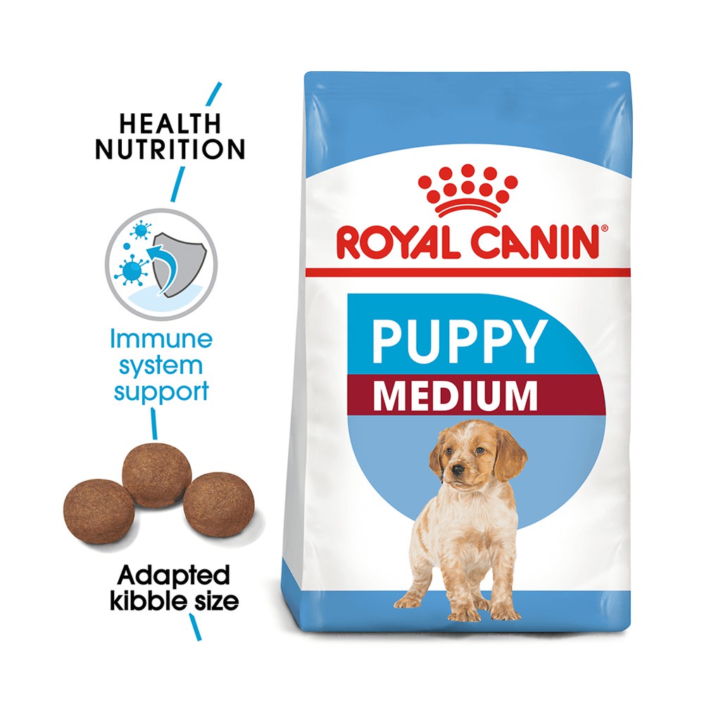 [4kg] Thức Ăn Hạt Royal Canin Medium Puppy Dành Cho Chó Con Size Vừa 11 - 25kg - Mixo Pet Town