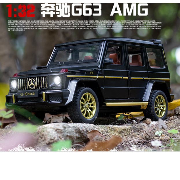 Mô hình xe ô tô Mercedes G63 1:32 mở được tất cả cánh cửa