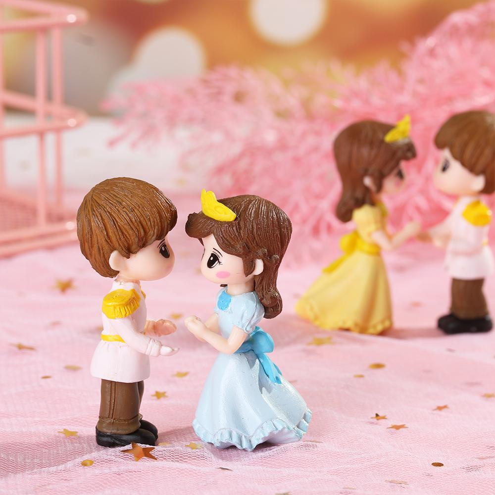 Eutus 1 Cặp Tượng Cặp Đôi Trang Trí Cho Cây Bonsai Tiểu Cảnh Thu Nhỏ