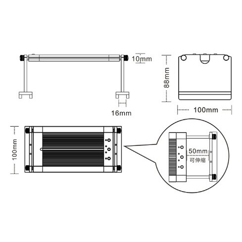 Đèn LED WEEK RAPTOR WRGB V450