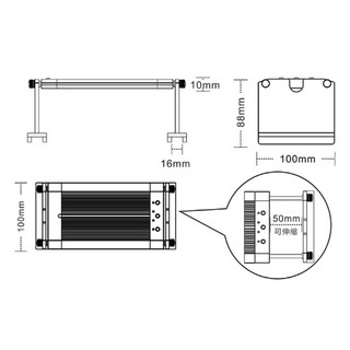 Đèn LED WEEK RAPTOR WRGB V1200