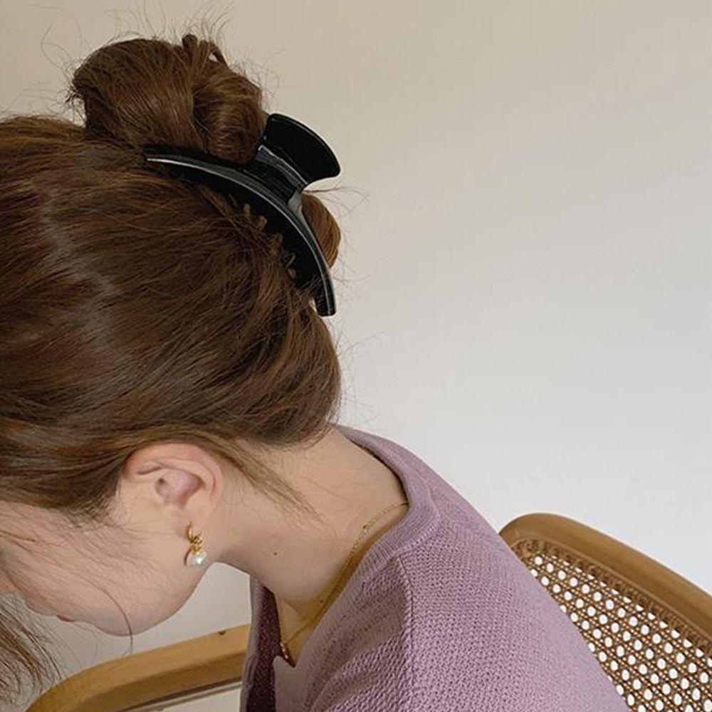 Kẹp Tóc Càng Cua Bằng Sợi Acetate Nhân Tạo In Họa Tiết Da Báo Kiểu Hàn Quốc Thời Trang Mùa Hè Cho Bạn Gái BERNARDO