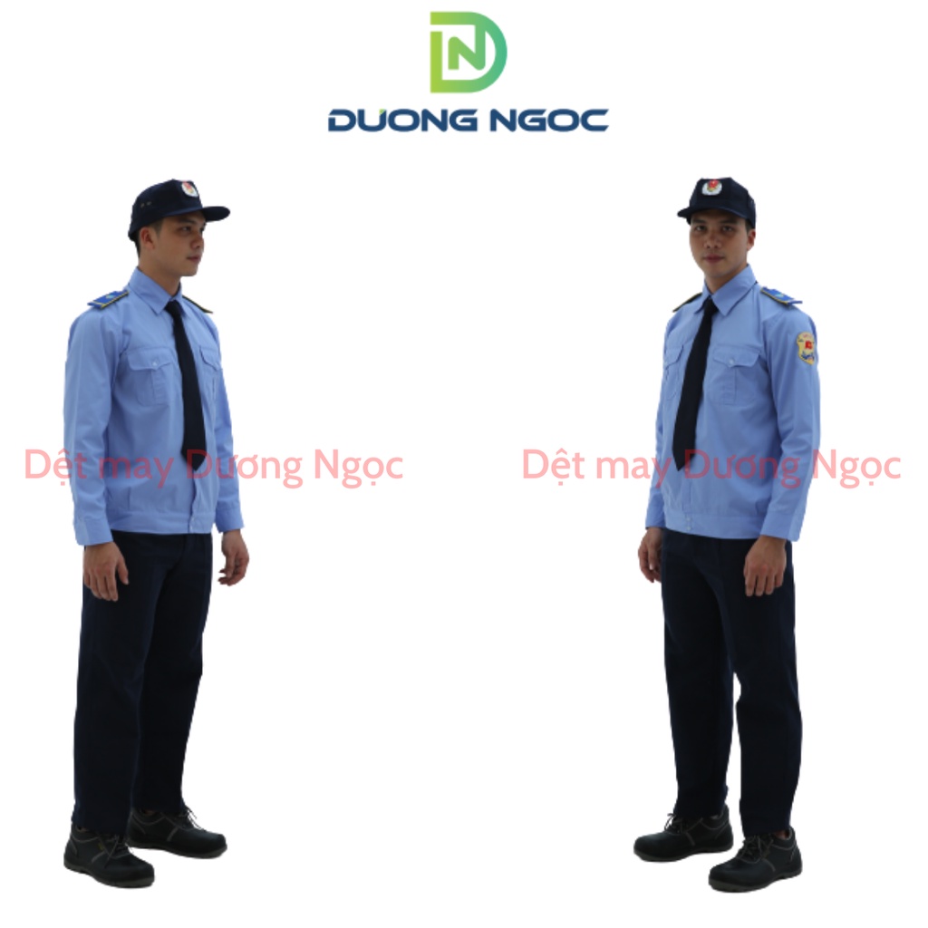 Đồng Phục Bảo Vệ, Bộ Quần Áo Bảo Vệ Tay Ngắn, Dài Theo Thông Tư 08 Đủ Size BV03 Không Kèm Phụ Kiện