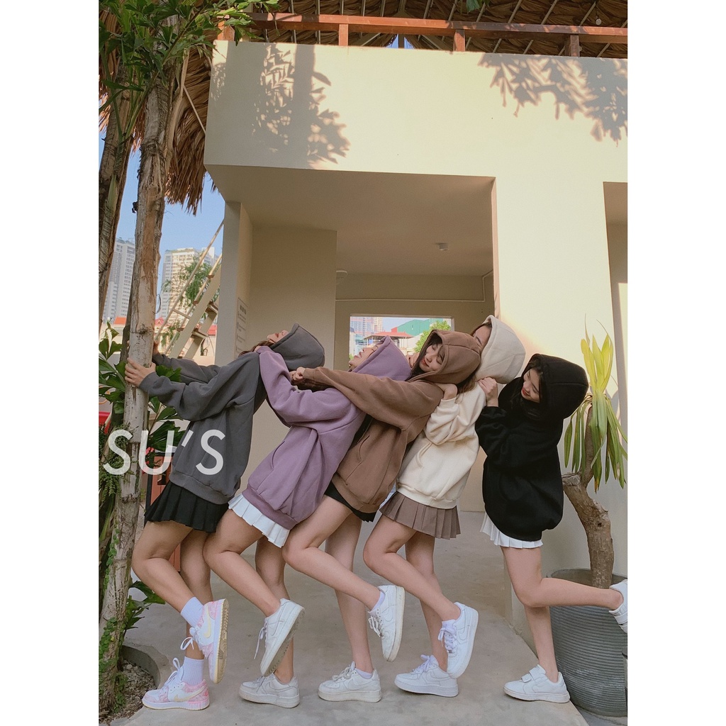 Áo hoodies nỉ trơn túi trước A1539 SUSTORE | BigBuy360 - bigbuy360.vn