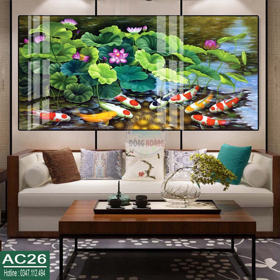 Tranh treo tường 3D tráng gương QH-08