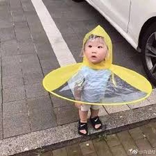 Áo mưa vịt con đáng yêu cho bé