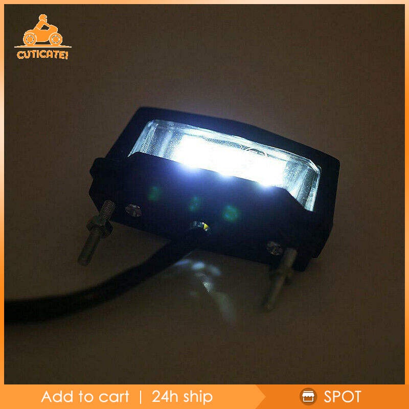 Đèn LED Hậu Chiếu Biển Số Xe Cho Xe Moto ATV