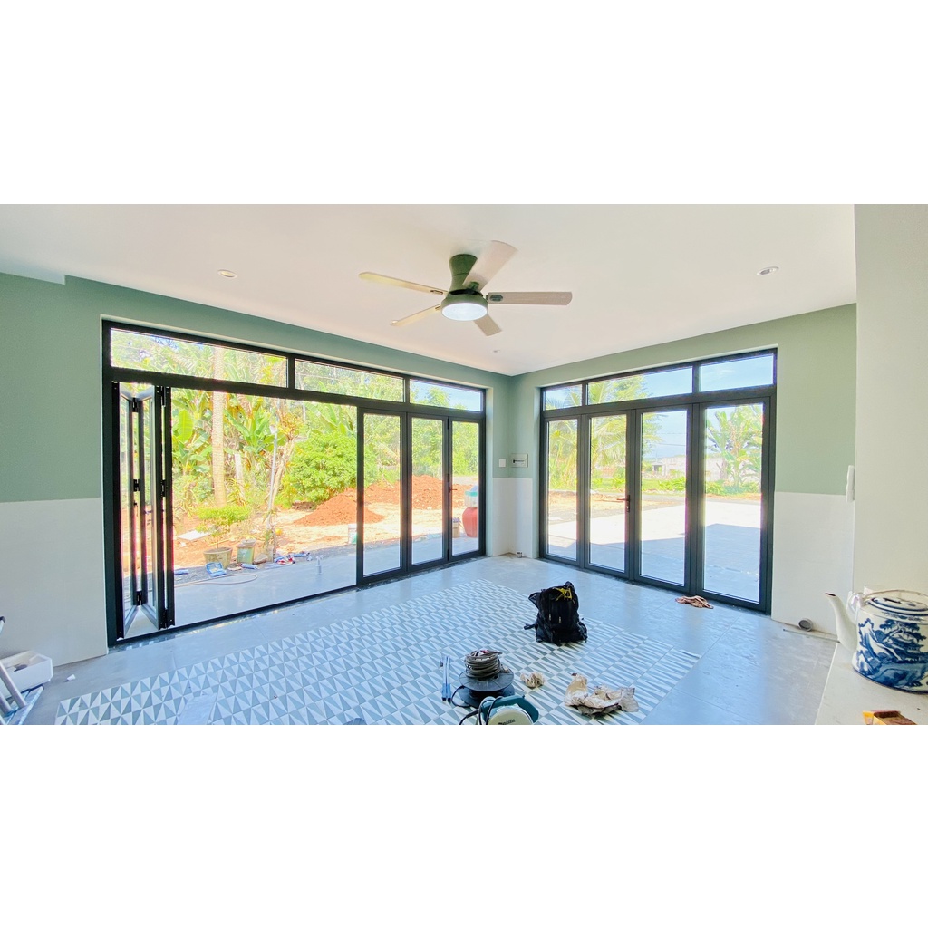 Quạt Trần Đèn dành cho Trần Nhà Thấp - Đèn Quạt trần Bắc Âu XH-102