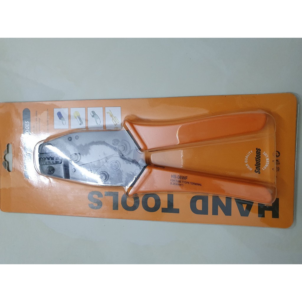 Kiềm bấm cos pin HS-06WF 0.25 - 6mm2