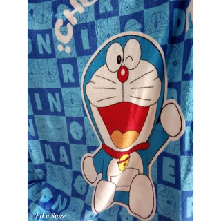 Mền Tuyết Êm Ái Họa Tiết Doremon Hello Kitty