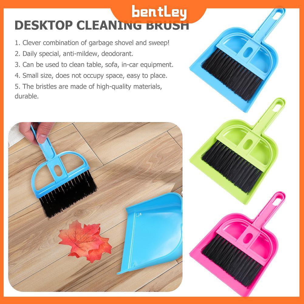 Set chổi + đồ hốt rác mini cho bàn phím máy tính