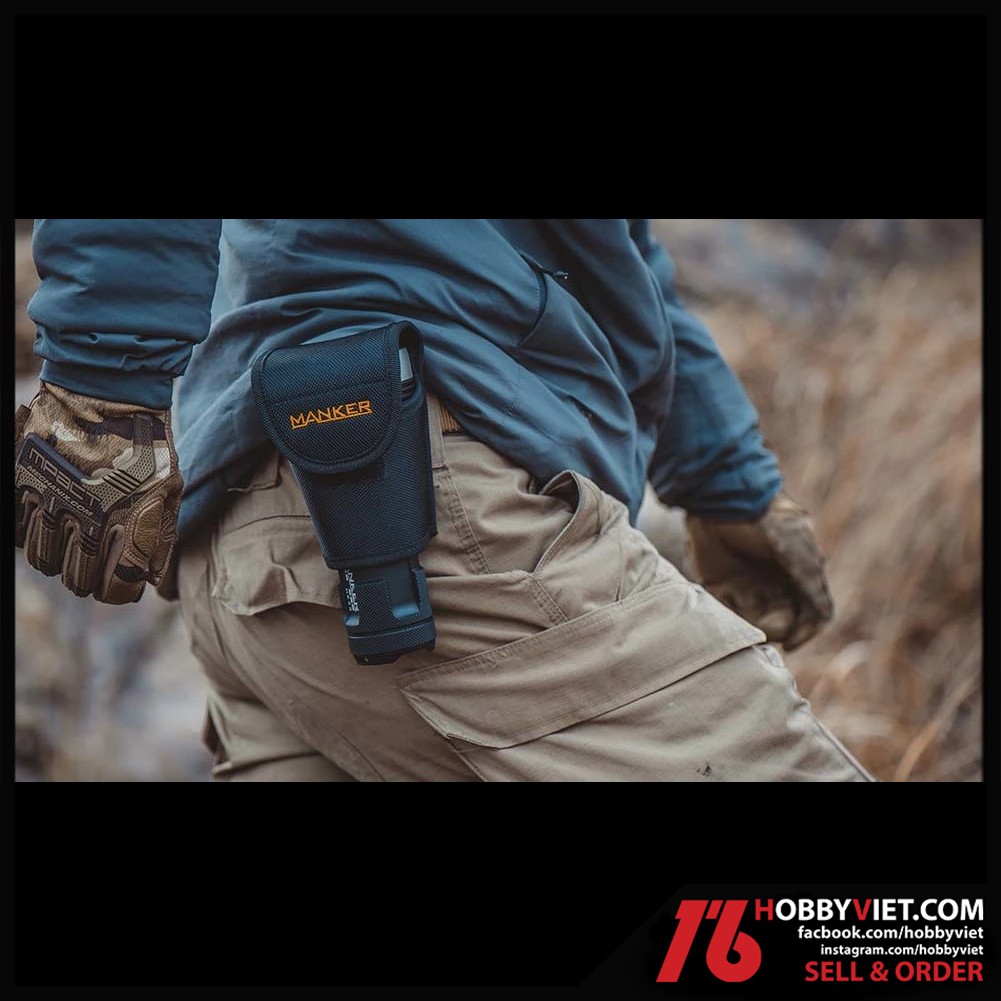 Đèn pin dã ngoại siêu sáng siêu xa Manker mk35