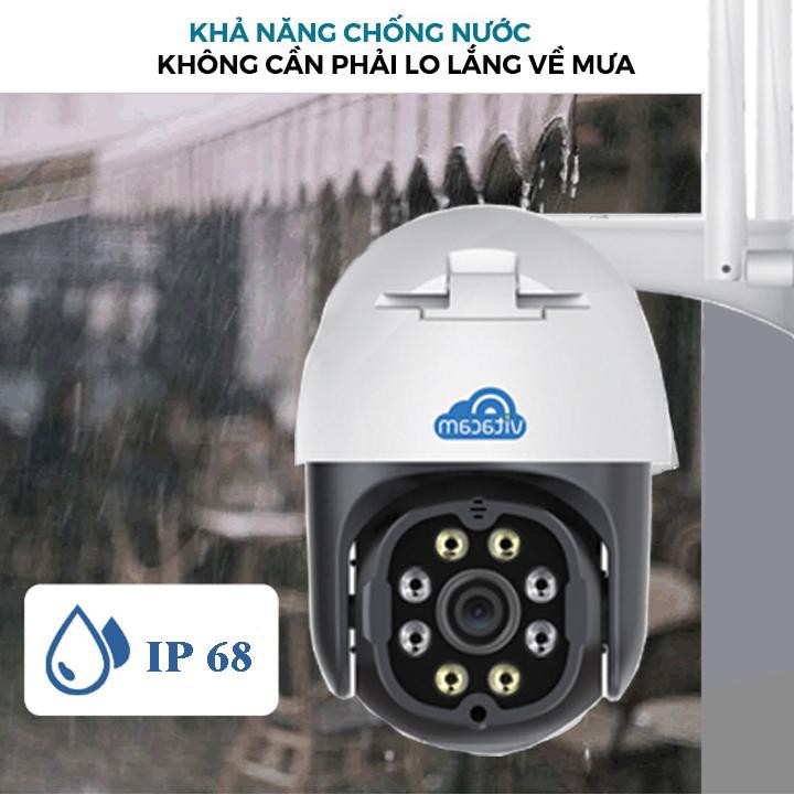 CAMERA NGOÀI TRỜI VITACAM DZ3000 PTZ XOAY 355 ĐỘ, 3.0 MPX 1296P ULTRA HD HÌNH ẢNH SIÊU NÉT