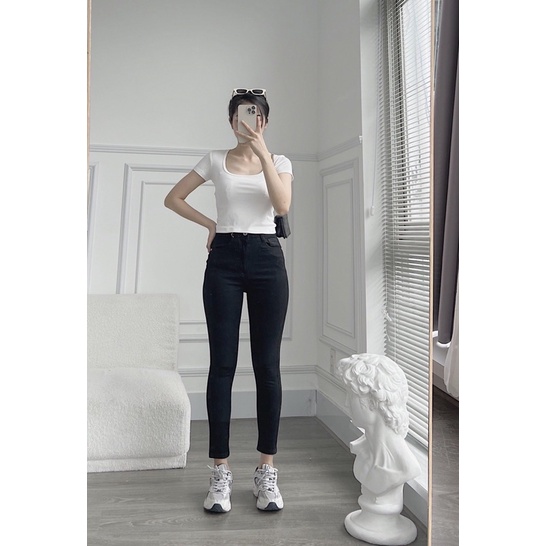 q281 - quần skinny jeans (quần đen ôm)