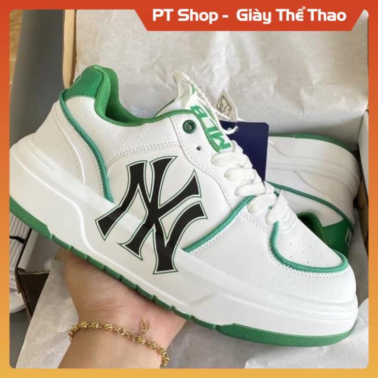 [ Freship + Giá Gốc] Giày mlb mẫu mới 2022  mlb xanh lá đen nâu full box bill, Giầy mcq giới trẻ đẳng cấp