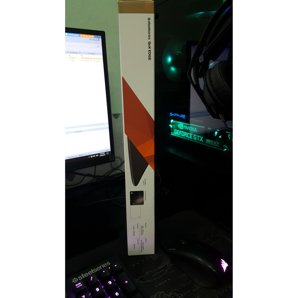 Bàn di chuột Steelseries QcK Edge Large 45cm x 40cm x 2mm