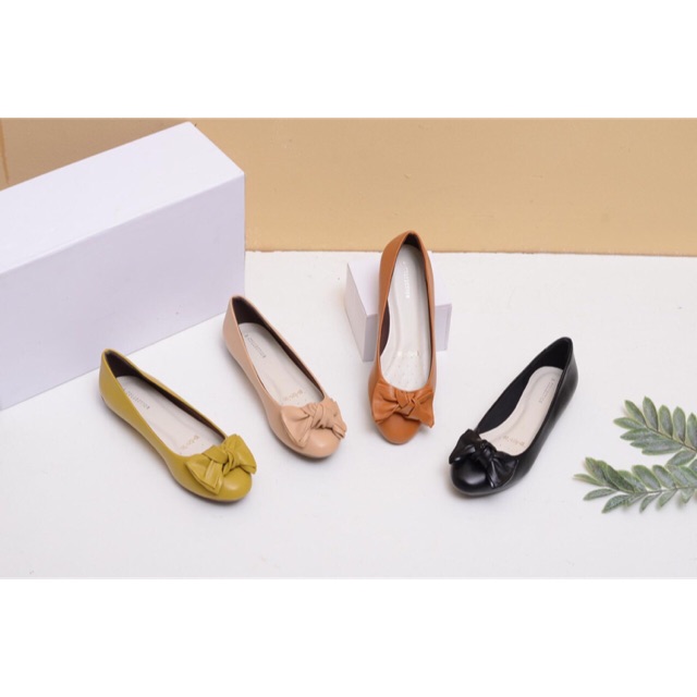 Giày búp bê bệt nơ siêu xinh(Ev1021)