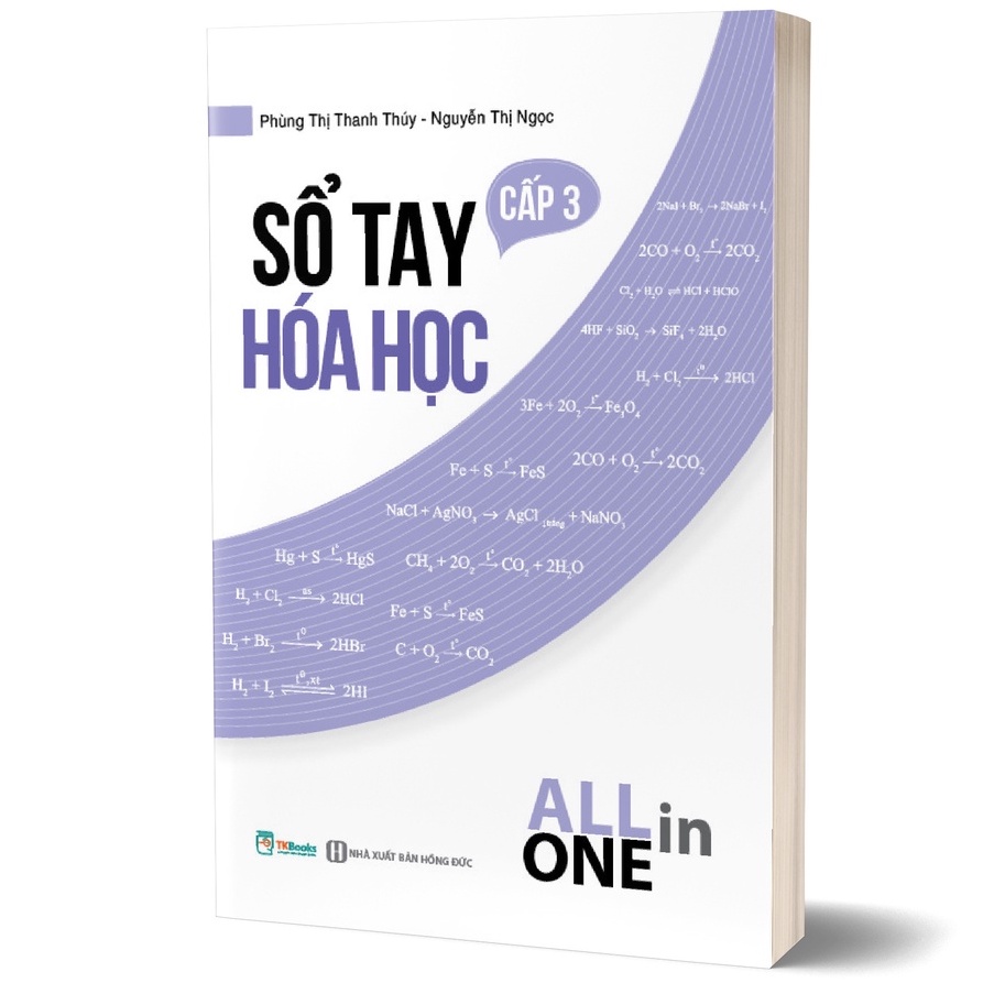 Sách - Sổ tay hóa học cấp 3 - All in one