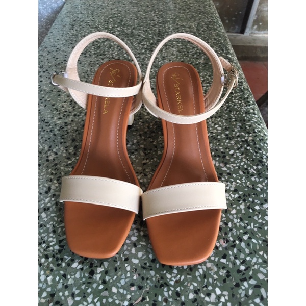 Sandal Cao Gót Phối 2 Màu 7P hót hít