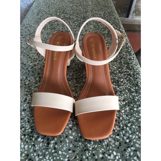 Sandal Cao Gót Phối 2 Màu 7P hót hít