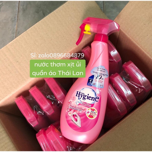 (Hygiene) Nước thơm ủi quần áo Hygiene Thái Lan 550ml