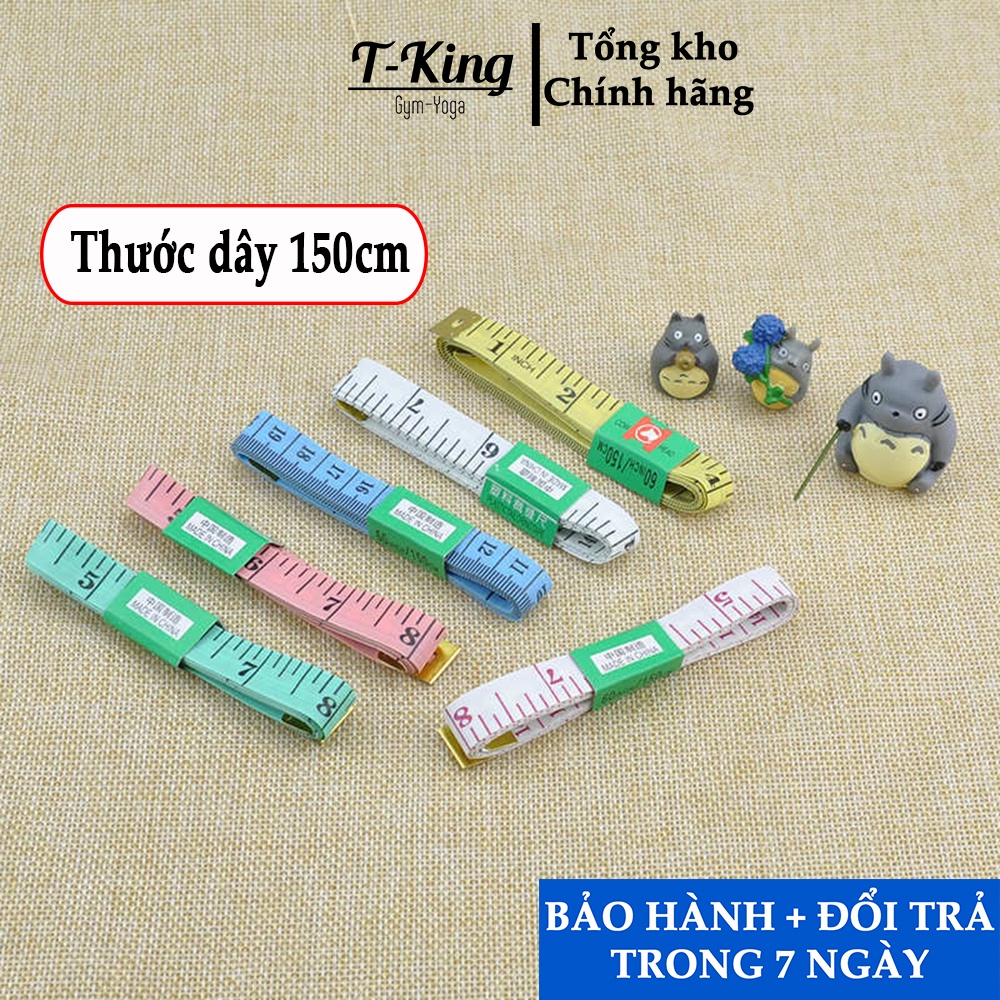 Thước Dây May Đồ - Thước Dây Đo 3 Vòng 150cm nhỏ gọn tiện lợi, mang đi mọi nơi