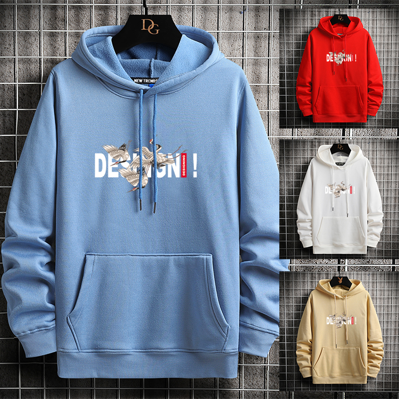 Áo Hoodie Tay Dài Thời Trang Hàn Quốc Size M-3XL Dành Cho Nam Giới