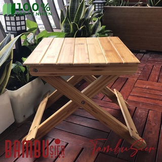 Ghế gỗ tre gấp gọn