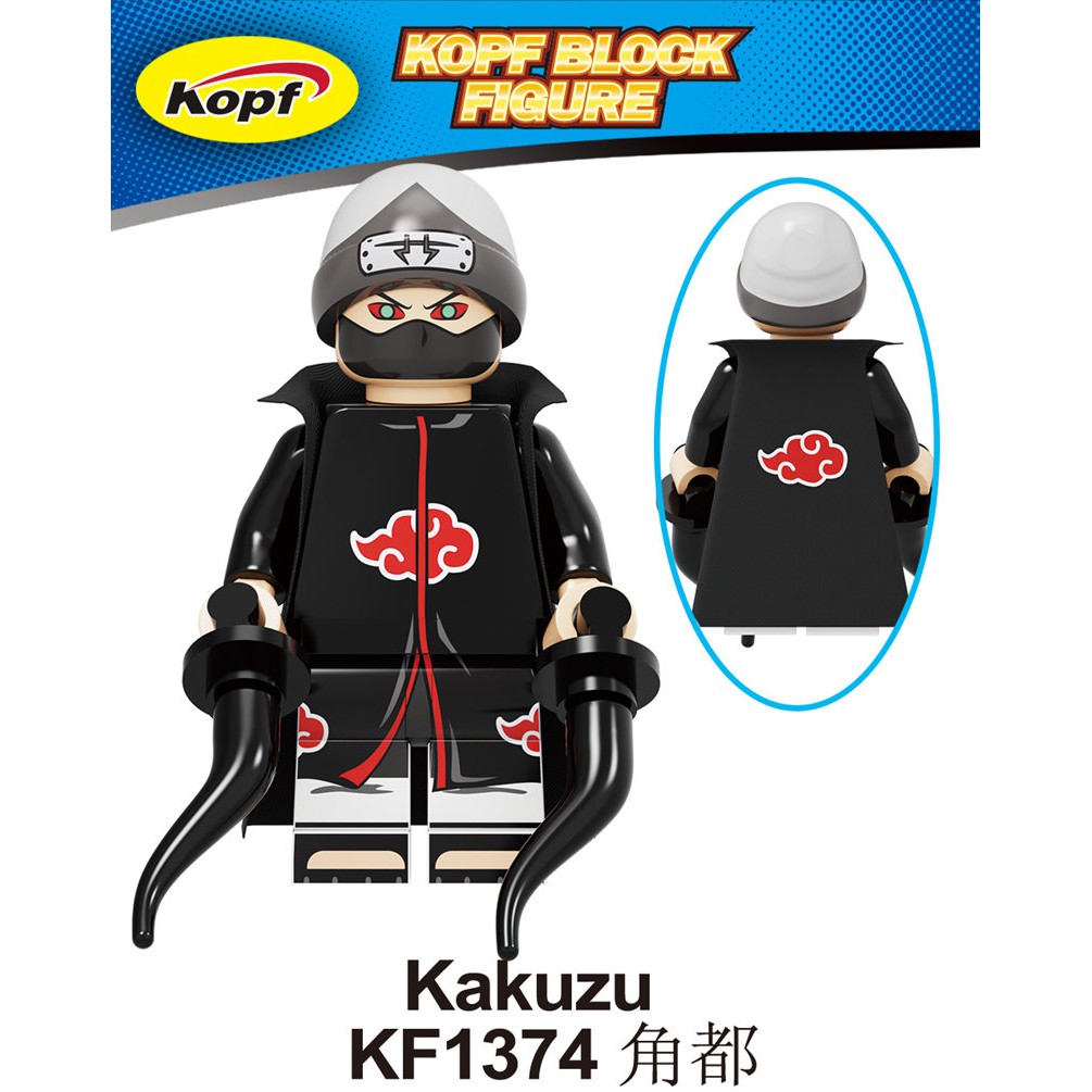 Đồ Chơi Lắp Ráp Mô Hình Nhân Vật Phim Hoạt Hình Sasuke Uchiha Obito Akatsuki Konan narutoes Kf6119