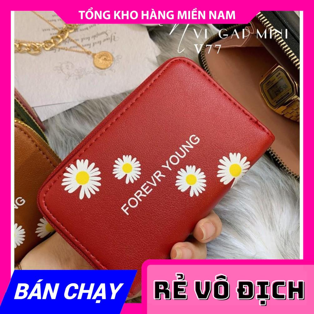 VÍ MINI HOA CÚC XINH XẮN V77 - 113 ⚡FREESHIP⚡100% ẢNH THẬT⚡ CHUYÊN SỈ - GIÁ TỐT  MY