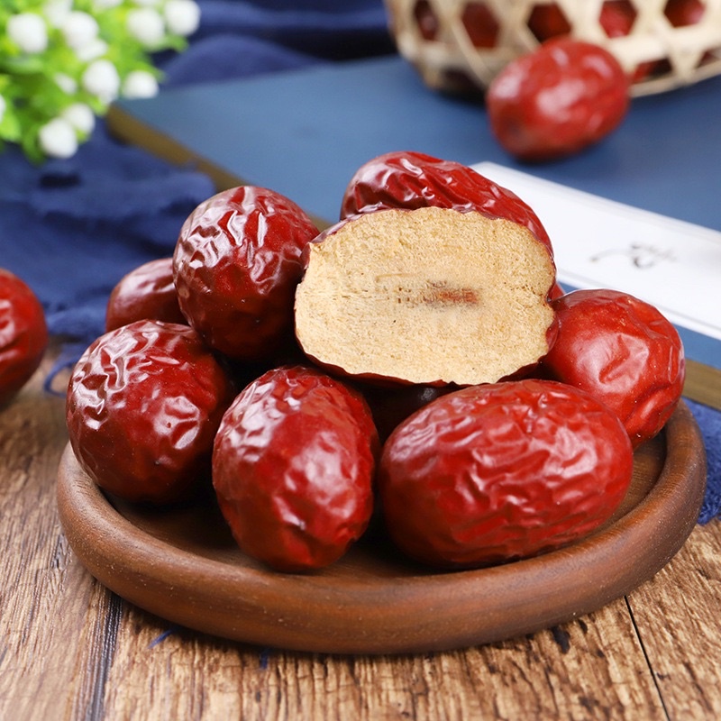 Táo đỏ trái dùng làm trà, hầm canh, chè dưỡng nhan, đẹp da, bổ dưỡng | Bột natural