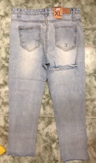 Quần jean rách mông (SIZE XL).