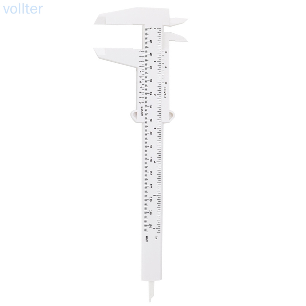 Thước đo bằng nhựa 150mm chuyên dụng cho thợ mộc