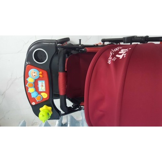Xe đẩy 2 chiều HT 105 Khung Đen